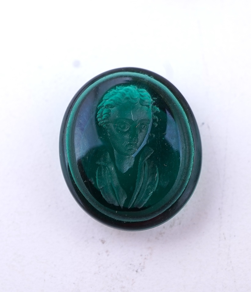 A collection of nine paste intaglios, possibly by William Tassie, late 18th/early 19th century